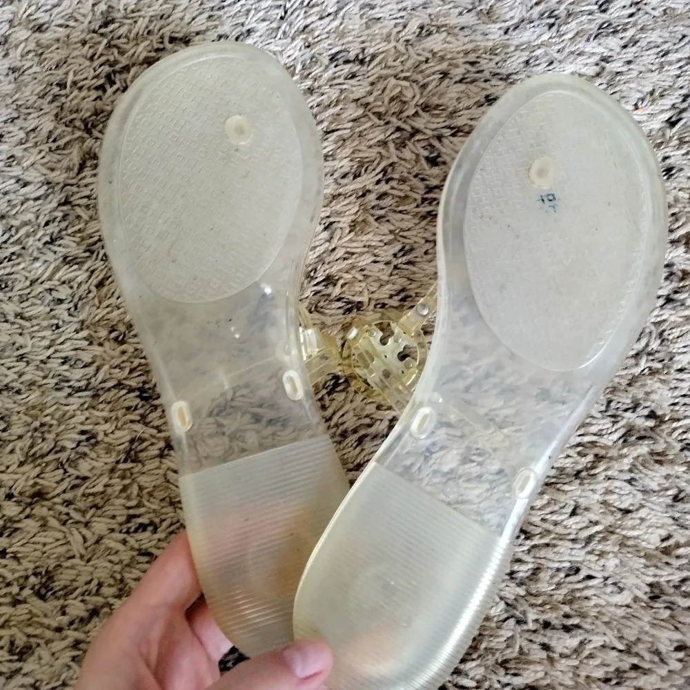 Tory Burch Mini Miller Flat jelly Thong sz 8